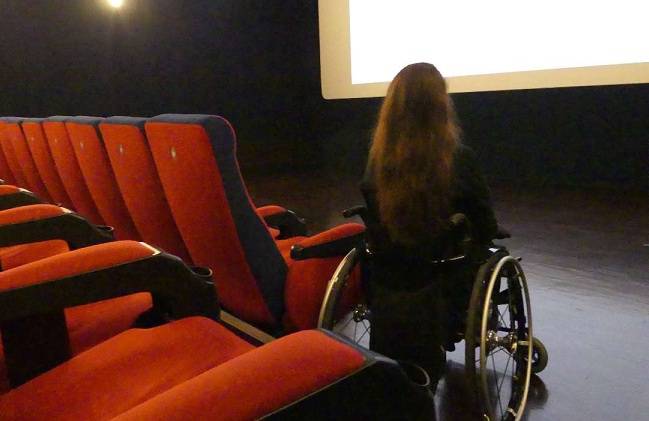 disabili al cinema