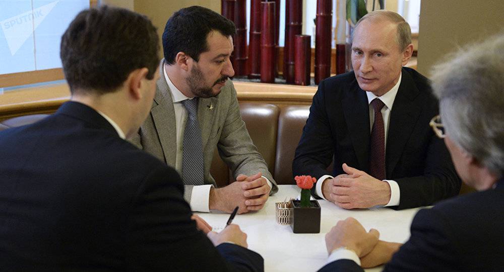 Putin e Salvini, l'europa ha paura