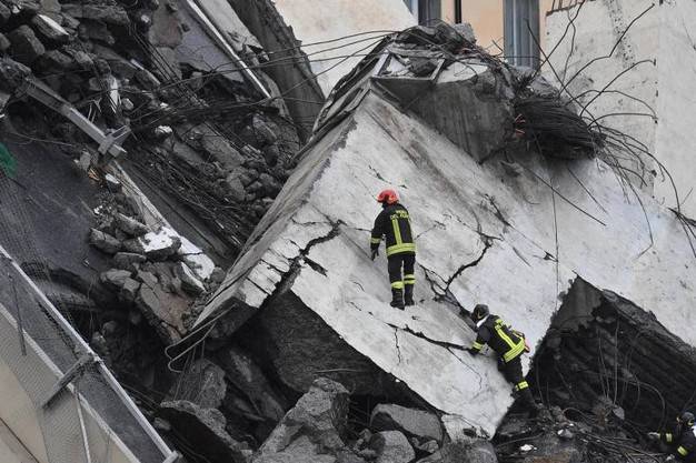 Ponte Morandi si sentono le voci