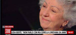 Leda Bertè ospite a Storia Italia