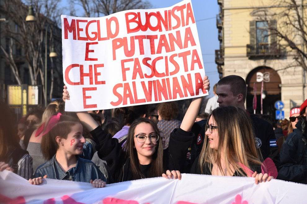 Torino, Giulia Pacilli imitata