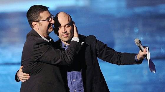 Saviano e Fazio, futuro in Rai è incerto - Leggilo