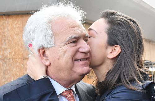 Denis Verdini e sua figlia Francesca con Salvini - Leggilo