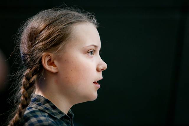 Greta Thunberg, burattino - Leggilo