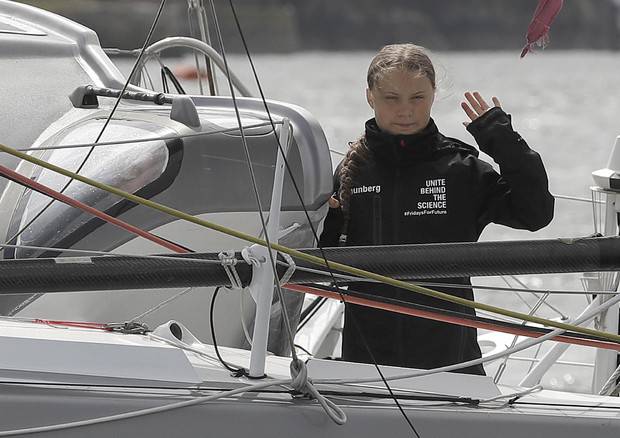 Greta Thunberg barca a vela tour - Leggilo