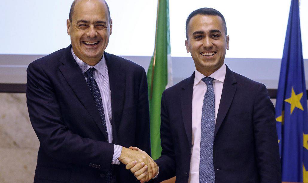 Alleanza tra Di Maio e Zingaretti