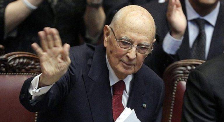 Giorgio Napolitano e la fiducia al nuovo governo