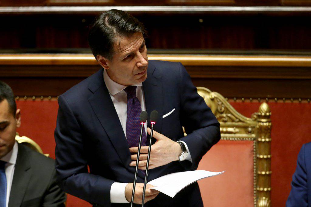 Governo presidente Giuseppe Conte chiede fiducia alla Camera Matteo Salvini chi vuole elezioni ogni anno è irresponsabile - Leggilo