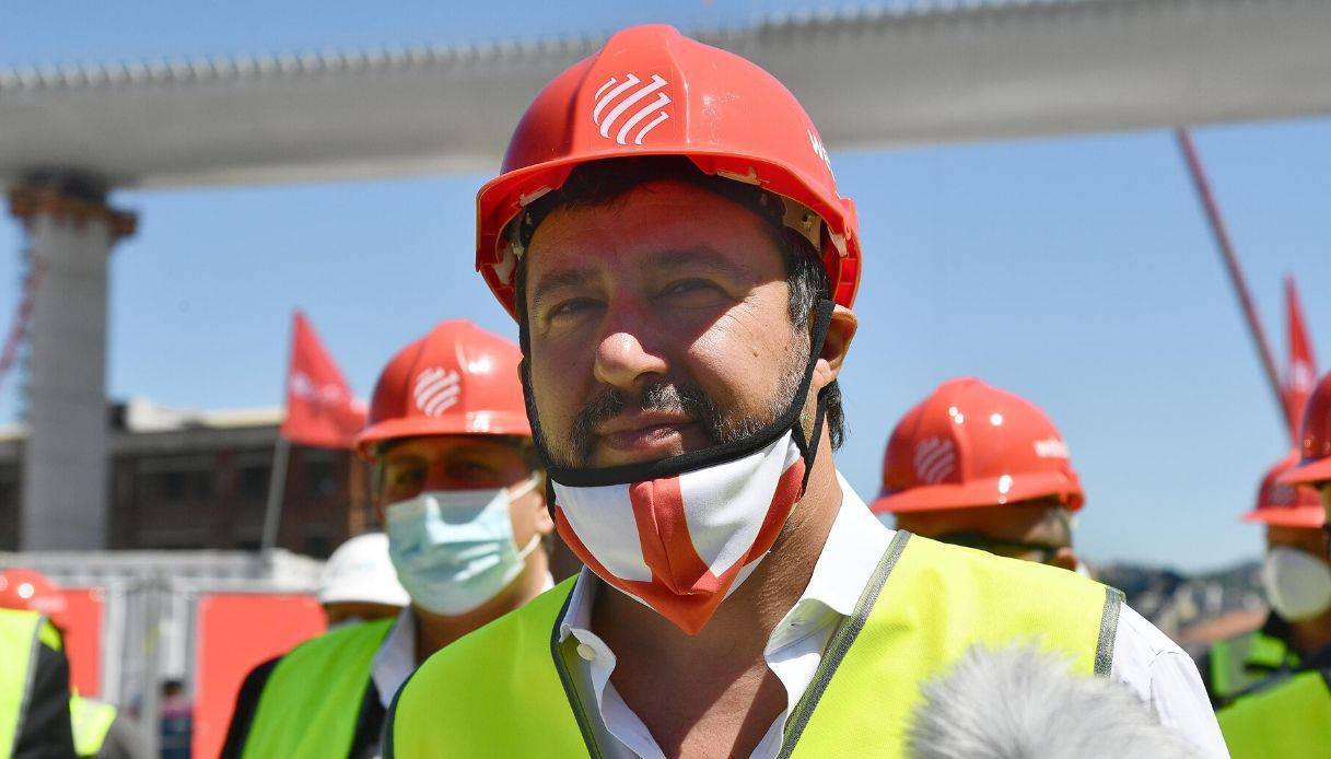 Salvini visita il nuovo viadotto di Genova, PD attacca: usa il ponte per la campagna elettorale - Leggilo.org