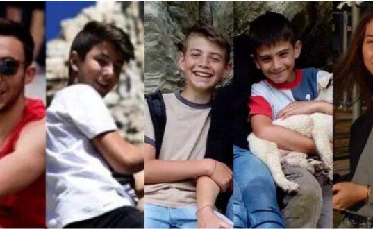 Elia, Nicolò, Samuele, Camilla e Marco: una comunità distrutta per la loro fine Elia, Nicolò, Samuele, Camilla e Marco: una comunità distrutta per la loro fine