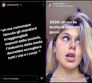 Jasmine Carrisi: si arrabbia veramente e dice la sua sull'argomento!