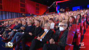Maurizio Costanzo Show: il pubblico è seduto vicino e senza mascherina