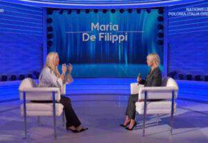 Maria De Filippi: il dettaglio in diretta con Mara Venier non sfugge a nessuno