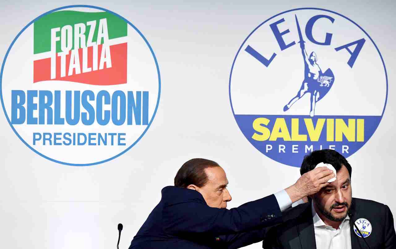 Berlusconi salvini getty 20 novembre 2020 