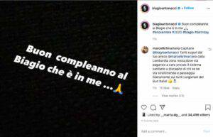 Biagio Antonacci Compie Gli Anni E Si Dedica Un Post Instragram