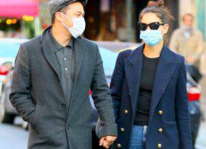 Katie Holmes a spasso con Emilio Vitolo