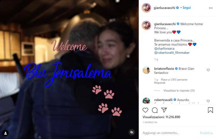 Gianluca Vacchi e la sorpresa per la figlia: il video su instagram