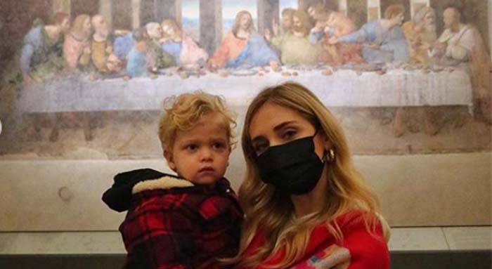 Chiara ferragni l'ultima visita al museo prima del lockdown