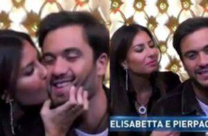GF Vip shock: Elisabetta bacia Pierpaolo nel confessionale la prova è rossetto sbavato