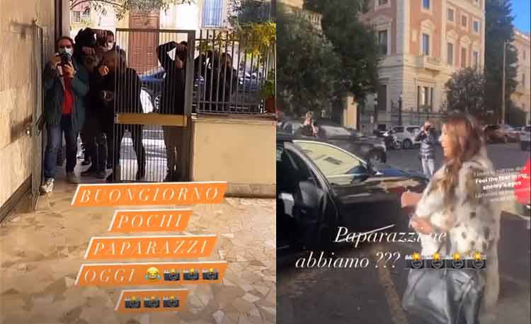 Elisabetta Gregoraci paparazzi