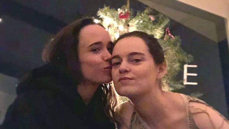 Ellen Page Elliot transessuale con la moglie 