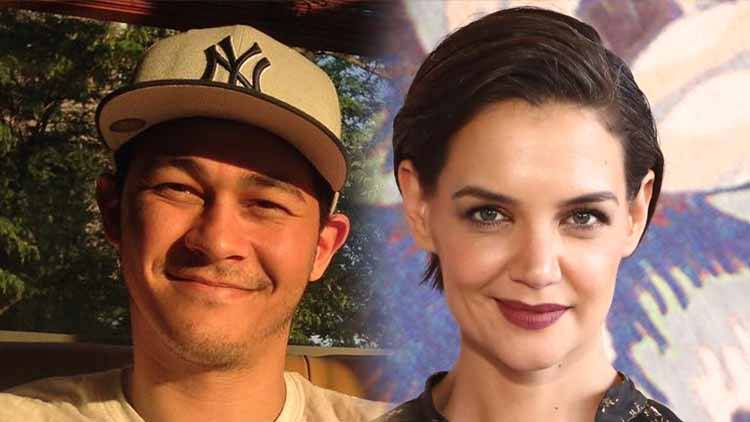 Katie Holmes foto social con fidanzato