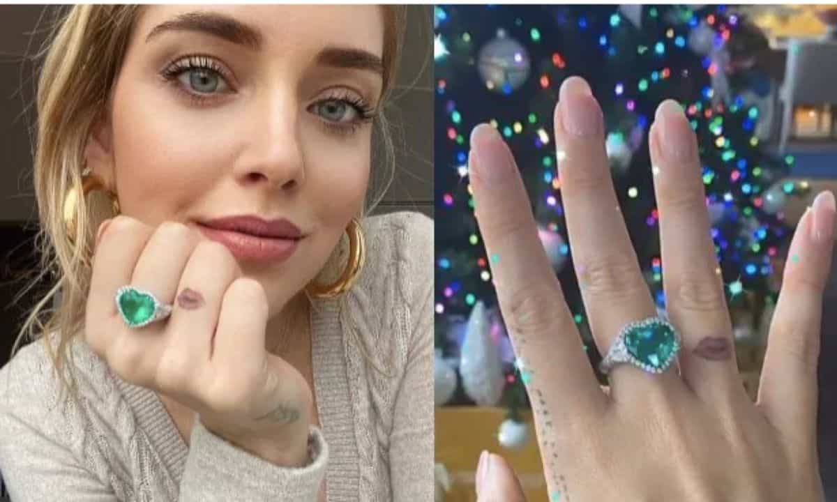 chiara Ferragni anello fedez prezzo cifra shock