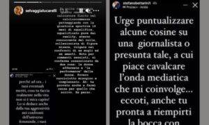 Selvaggia Lucarelli Stefano Bettarini scontro social Instagram 