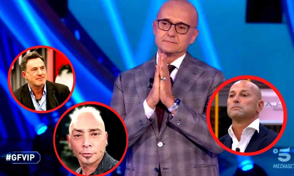 ex squalificati gf vip salvo veneziano stefano bettarini filippo nardi contro alfonso signorini