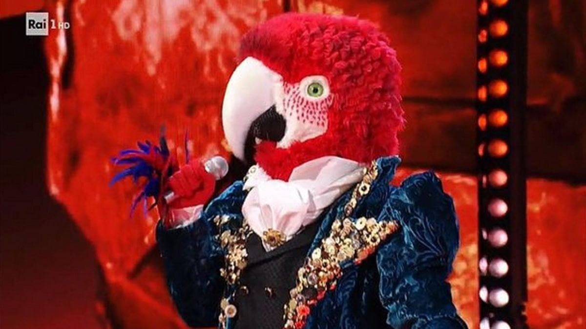 Il cantante mascherato Il pappagallo si è tradito con un indizio: è lui!