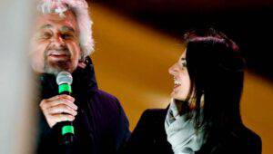 Grillo lancia la nuova candidatura di Virginia Raggi