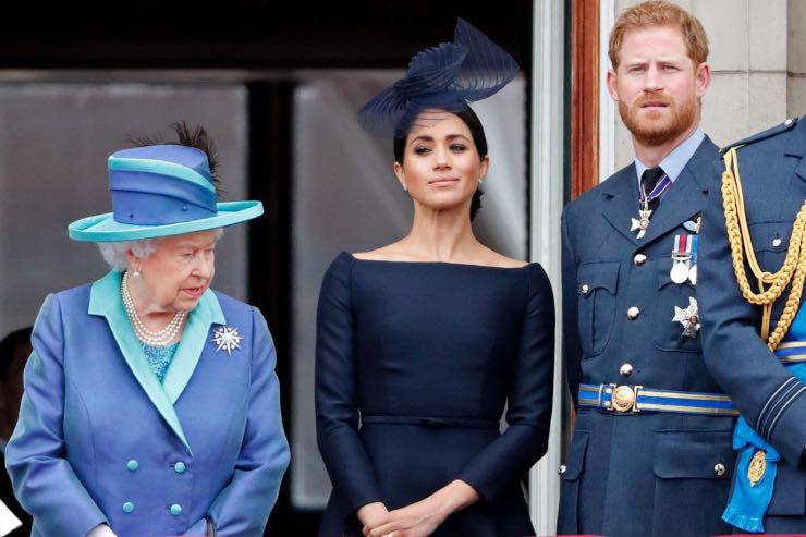 Regina Elisabetta II, Harry e Meghan