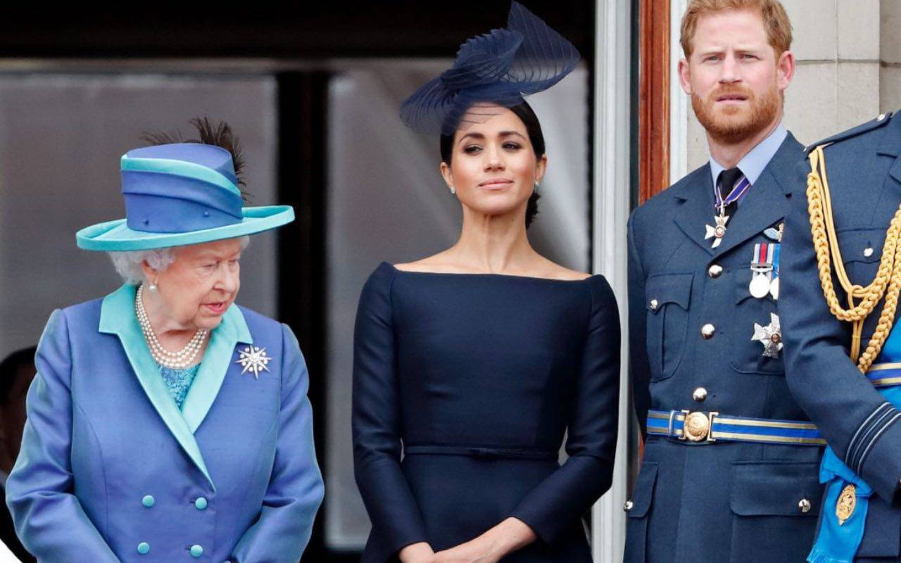 Regina Elisabetta II, Harry e Meghan