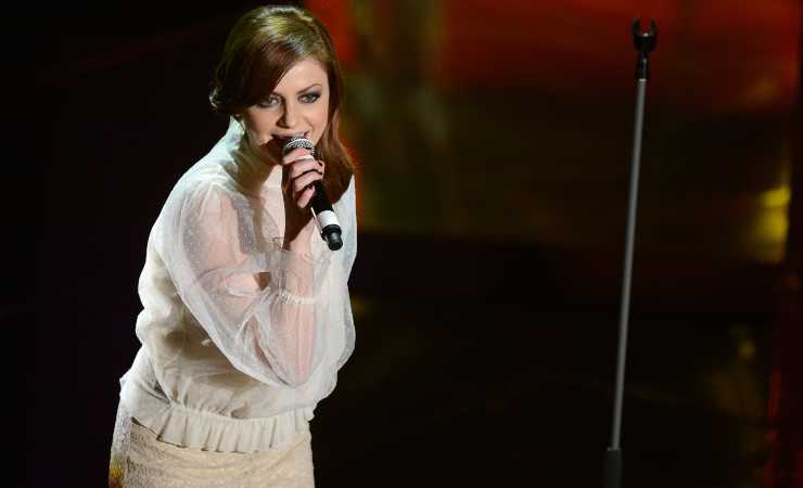 Annalisa a SanRemo (Getty, Daniele Venturelli)