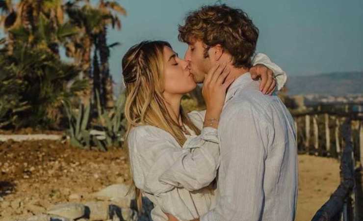 Clizia e Paolo in Sicilia (Instagram)