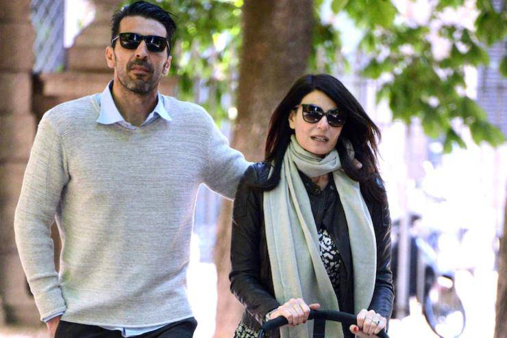 Ilaria D'Amico e Gigi Buffon (Corriere dello Sport) 