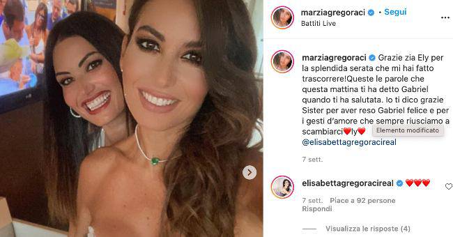 Elisabetta Gregoraci, avete mai visto la sorella? Marzia è bellissima