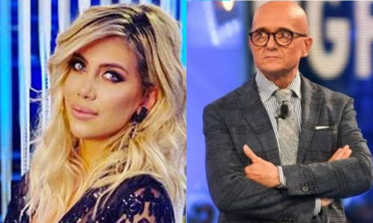 Alfonso Signorini escluso Wanda Nara GF Vip