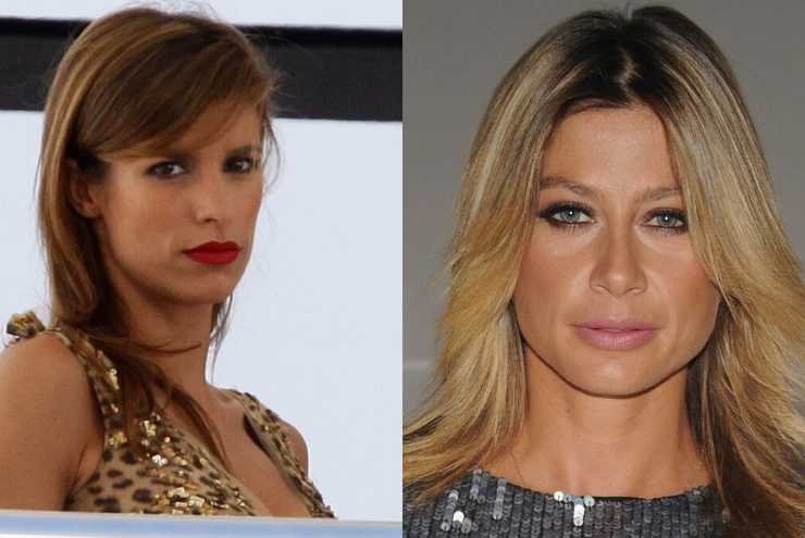Elisabetta Canalis e Maddalena Corvaglia le due ex veline hanno litigato (Getty, Vittorio Zunino Celotto e Pier Marco Tacca)