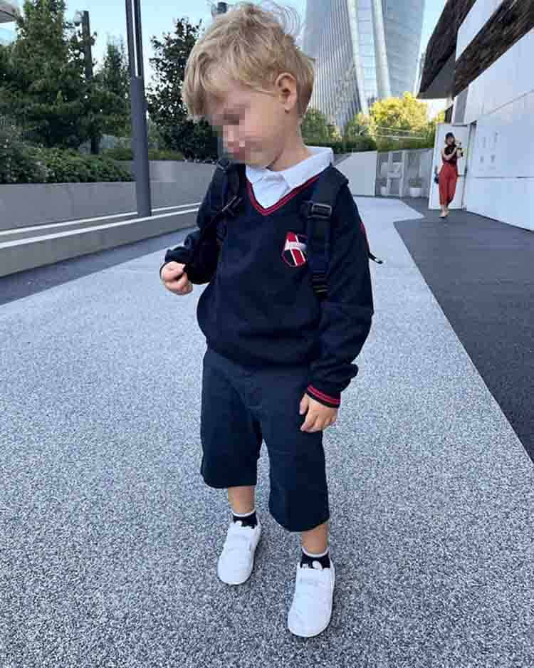 Ferragnez Leo scuola