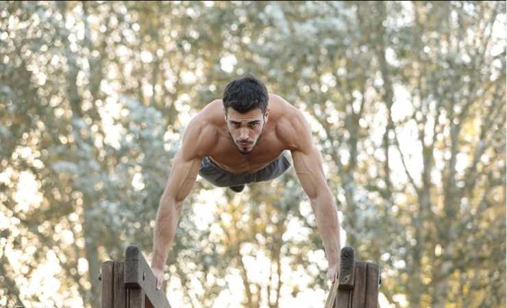 Goffredo Cerza e la sua passione per il fitness (Instagram)
