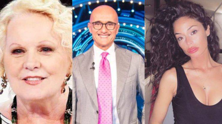 Katia Ricciarelli, Alfonso Signorini e Raffaella Fico