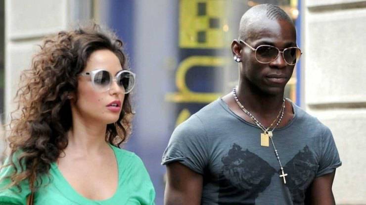 Mario Balotelli e Raffaella Fico 