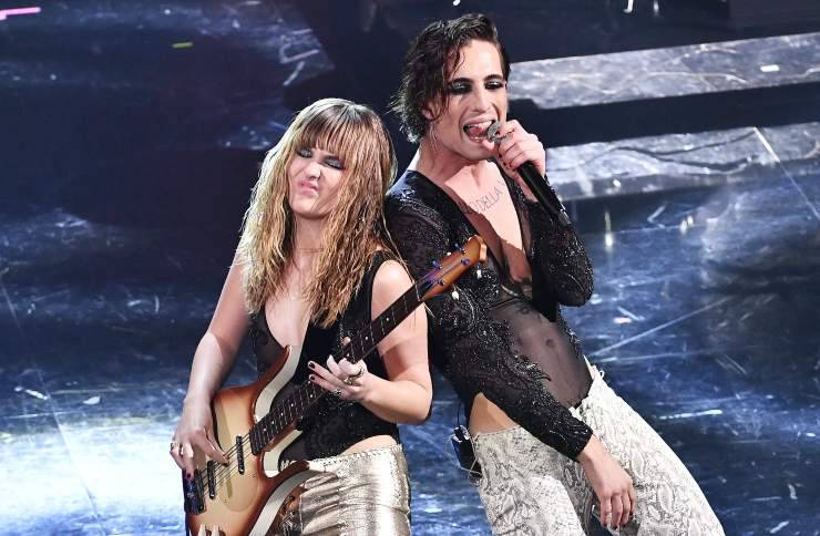 Damiano e Victoria dei Maneskin