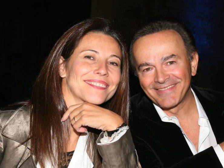 Dodi Battaglia e la moglie Paola Toeschi