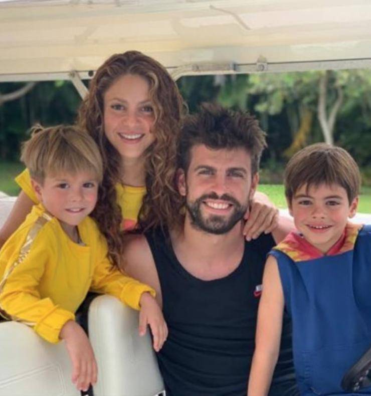 La bellissima famiglia di Shakira