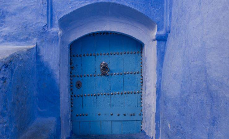 Porta azzurra (Pixabay)