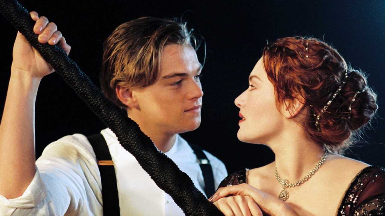 Leonardo Dicaprio e Kate Winslet con autografo Titanic 