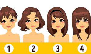 test personalità capelli