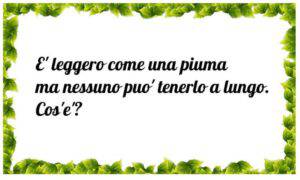 indovinello linguistico logico